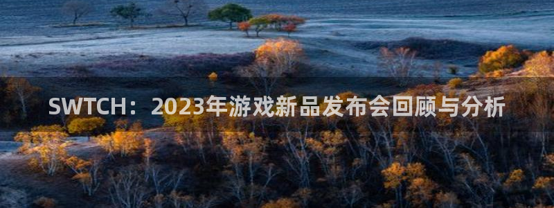长征娱乐开户测速：SWTCH：2023年游戏新品发布会回顾与
